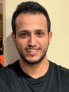 Mohammed Alarjani, Front Desk Volunteer portrait
