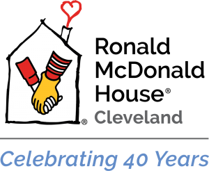 Ronald McDonald House logo with "Celebrating 40 Years" text beneath