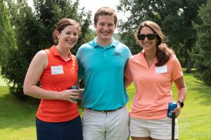 Emerging leaders at a golf outing